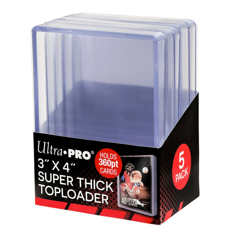 Ultra Pro 3" x 4" 360pt Super Thick Toploader