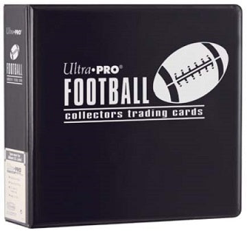 Ultra Pro 3 Inch Football Binder (Black)