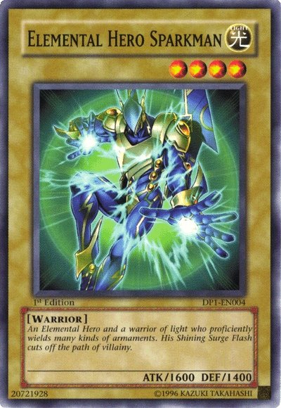 Elemental Hero Sparkman [DP1-EN004] Common