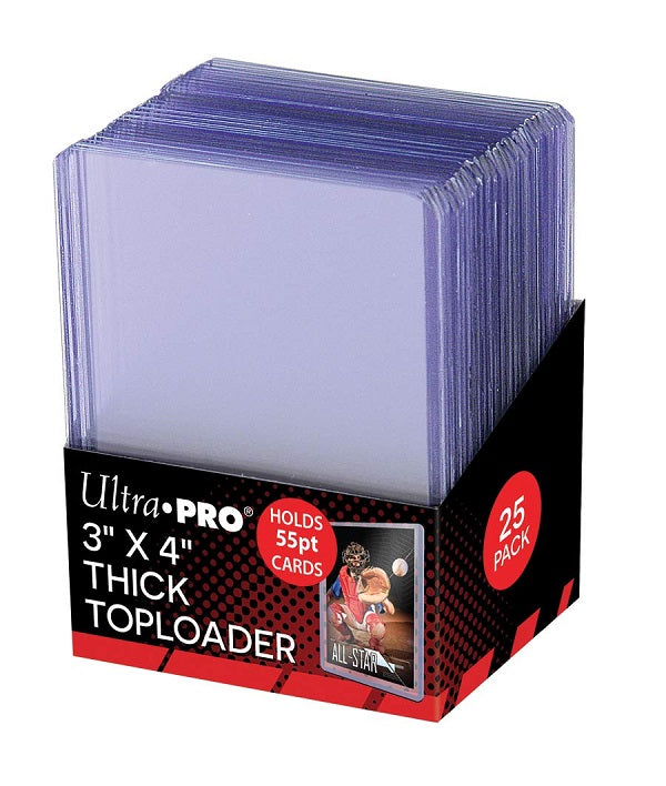 Ultra Pro 3" x 4" 55pt Thick Toploader