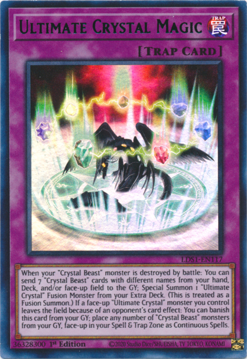 Ultimate Crystal Magic (Green) [LDS1-EN117] Ultra Rare