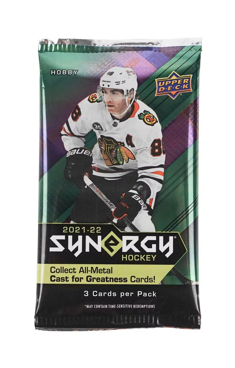 2021-22 Upper Deck Synergy Hockey Hobby Pack