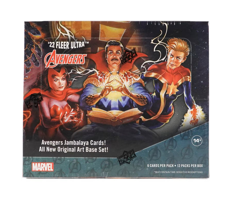 2022 Upper Deck Marvel Fleer Ultra Avengers Hobby Box