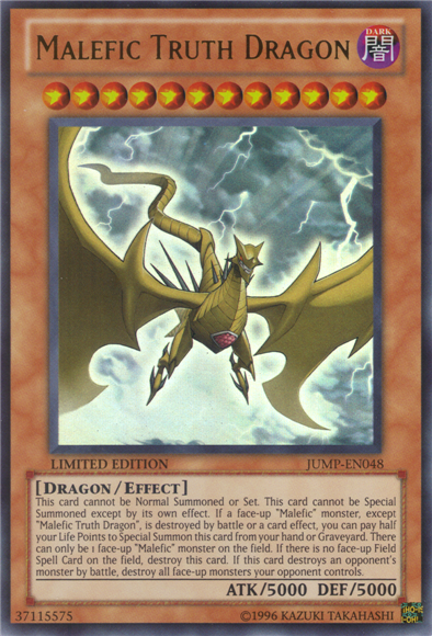 Malefic Truth Dragon [JUMP-EN048] Ultra Rare