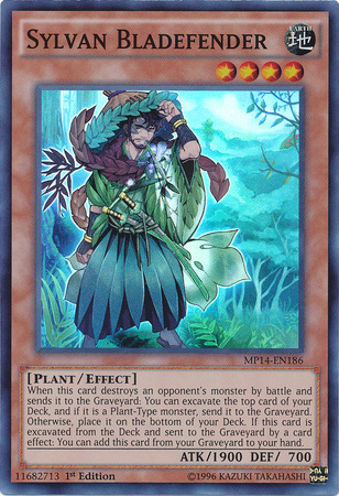 Sylvan Bladefender [MP14-EN186] Super Rare