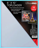 Ultra Pro 8" x 10" Toploader Pack