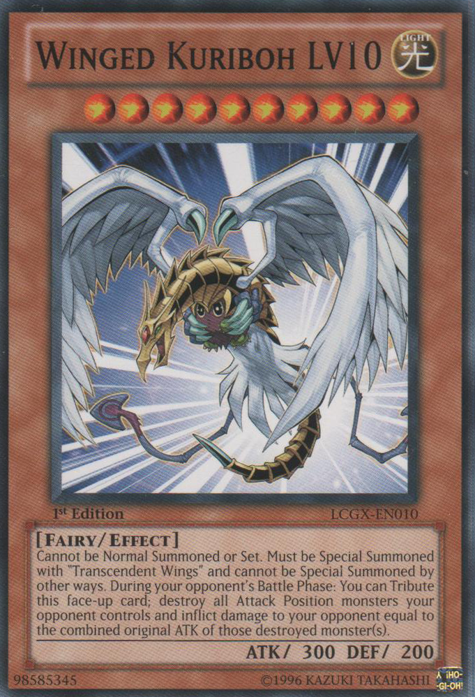 Winged Kuriboh LV10 [LCGX-EN010] Common