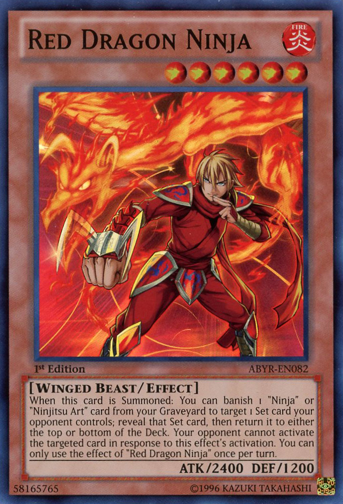 Red Dragon Ninja [ABYR-EN082] Super Rare