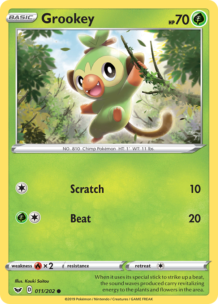 Grookey (011/202) [Sword & Shield: Base Set]