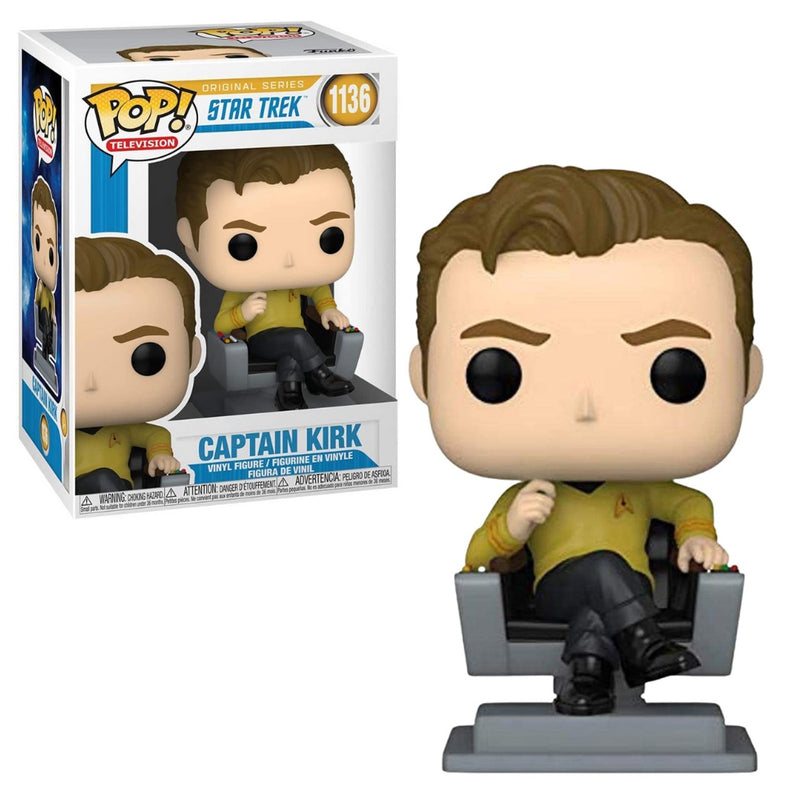 Funko Pop! Star Trek: Original Series - Captain Kirk in Chair