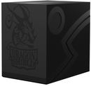 Dragon Shield Double Shell Deck Box (Shadow Black)
