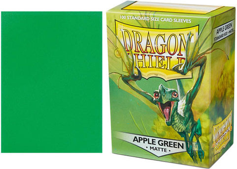 Dragon Shield Standard Size Sleeves Matte Apple Green (100ct)