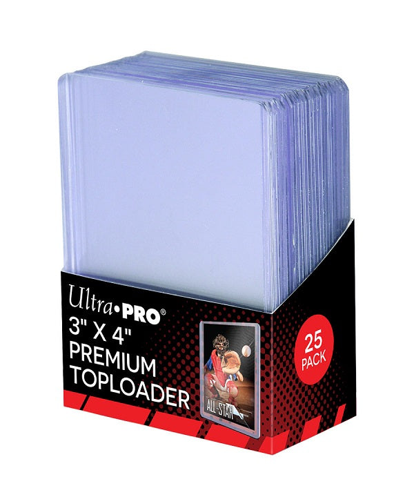 Ultra Pro 3" x 4" Premium Toploader
