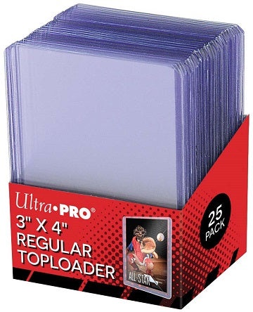 Ultra Pro 3" x 4" Regular Toploader
