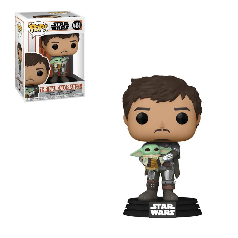 Funko Pop! Star Wars: The Mandalorian - The Mandalorian with Grogu