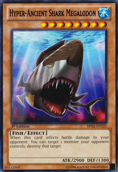 Hyper-Ancient Shark Megalodon [BP02-EN121] Rare