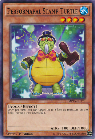 Performapal Stamp Turtle [MP15-EN195] Common