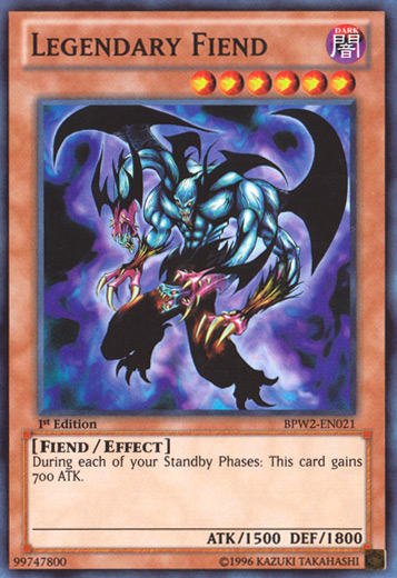 Legendary Fiend [BPW2-EN021] Super Rare