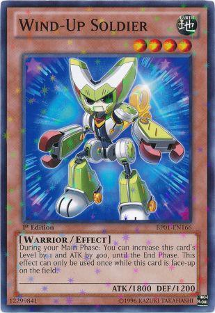 Wind-Up Soldier [BP01-EN166] Starfoil Rare