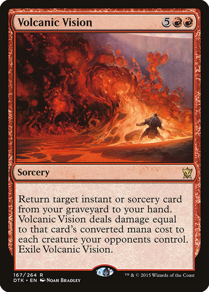 Volcanic Vision [Dragons of Tarkir]