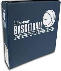 Ultra Pro 3 Inch Basketball Binder (Blue)