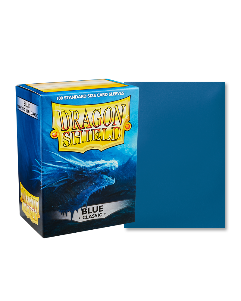 Dragon Shield Standard Size Sleeves Classic Blue (100ct)