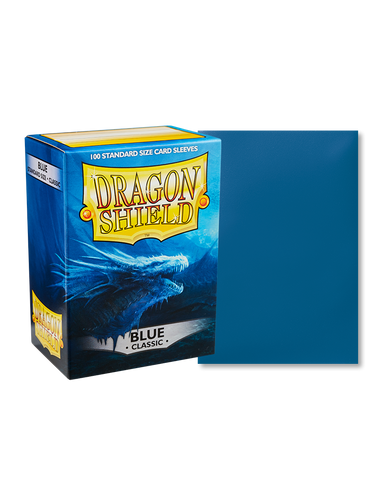 Dragon Shield Standard Size Sleeves Classic Blue (100ct)