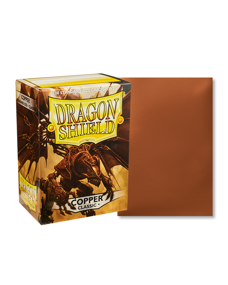 Dragon Shield Standard Size Sleeves Classic Copper (100ct)