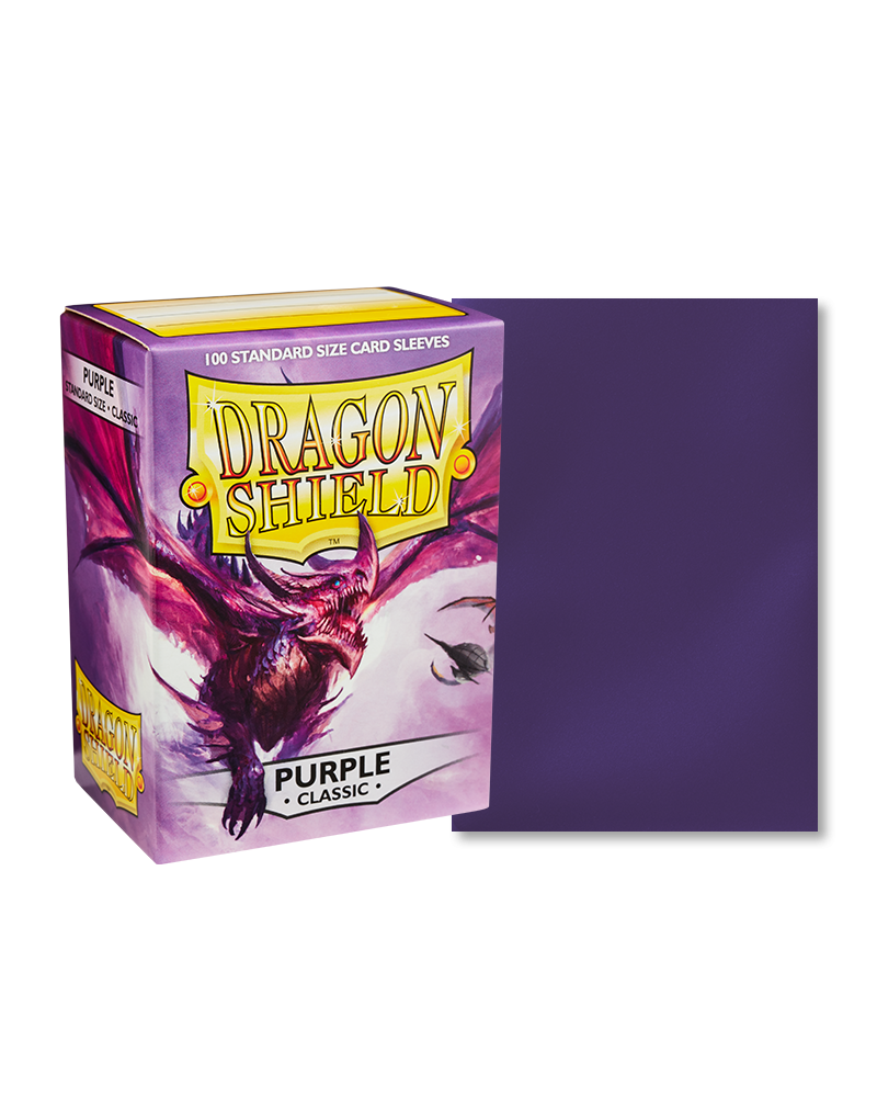 Dragon Shield Standard Size Sleeves Classic Purple (100ct)