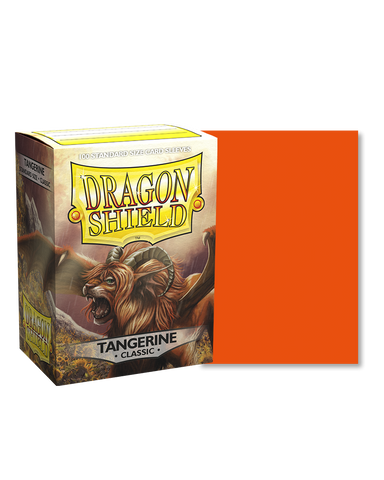 Dragon Shield Standard Size Sleeves Classic Tangerine (100ct)