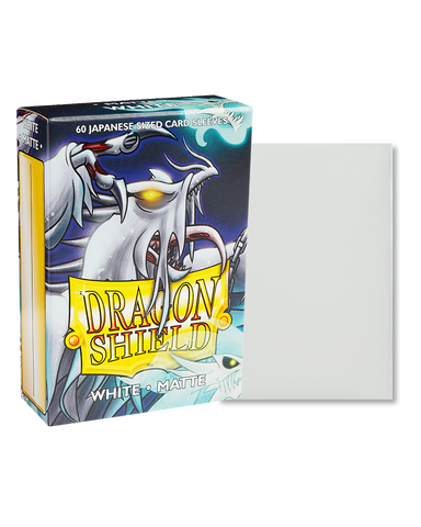 Dragon Shield Japanese Size Sleeves Matte White (60ct)
