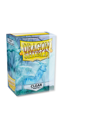 Dragon Shield Standard Size Sleeves Matte Clear (100ct)