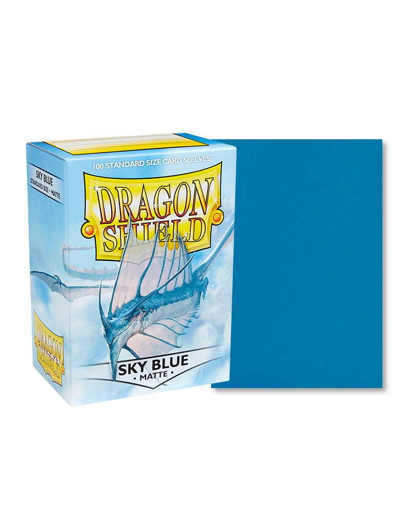 Dragon Shield Standard Size Sleeves Matte Sky Blue (100ct)