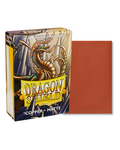 Dragon Shield Japanese Size Sleeves Matte Copper (60ct)