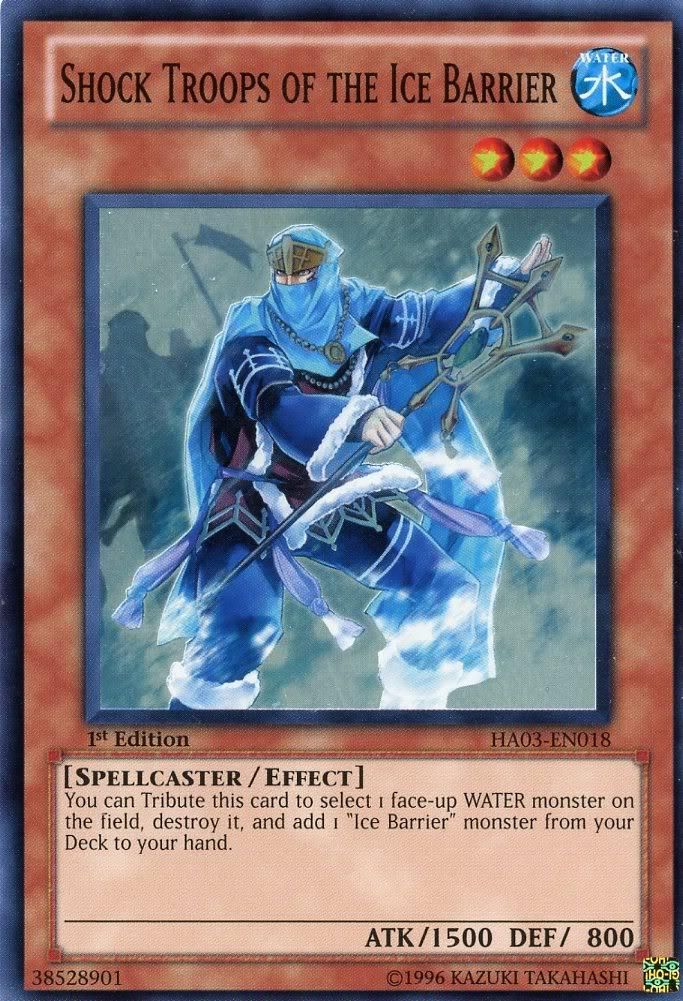 Shock Troops of the Ice Barrier [HA03-EN018] Super Rare