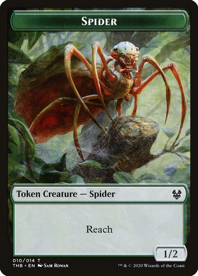 Spider Token [Theros Beyond Death Tokens]