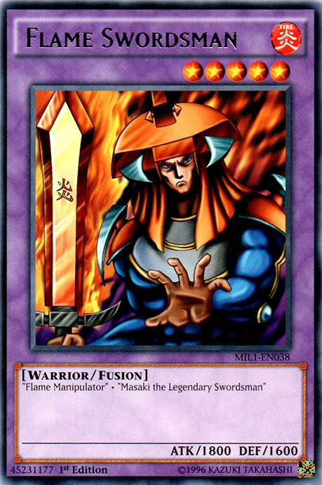 Flame Swordsman [MIL1-EN038] Rare