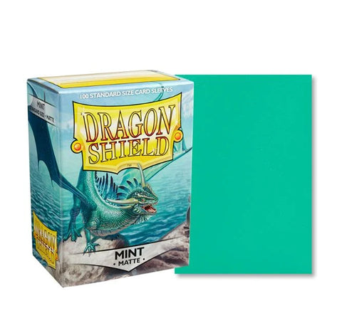 Dragon Shield Standard Size Sleeves Matte Mint (100ct)