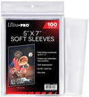 Ultra Pro 5" x 7" Soft Sleeves