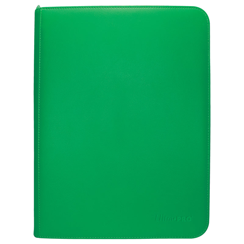 Ultra Pro 9 Pocket Vivid Zippered Pro Binder (Green)