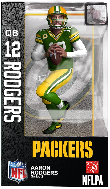 Imports Dragon 6" Figures Green Bay Packers - Aaron Rodgers