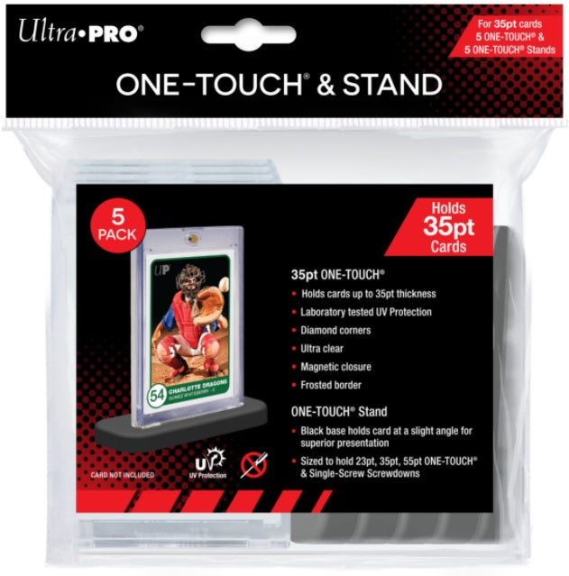 Ultra Pro 35pt One-Touch & Stand (5 Pack)