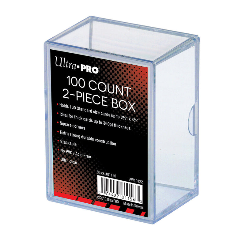 Ultra Pro 100 Count 2-Piece Storage Box